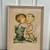 Vintage 40’s “The Stolen Kiss” Framed Lithograph by Herbert Dubler 2 thumbnail