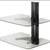 Free On-Wall Shelving Single-column AV component system with two shelv 3 thumbnail
