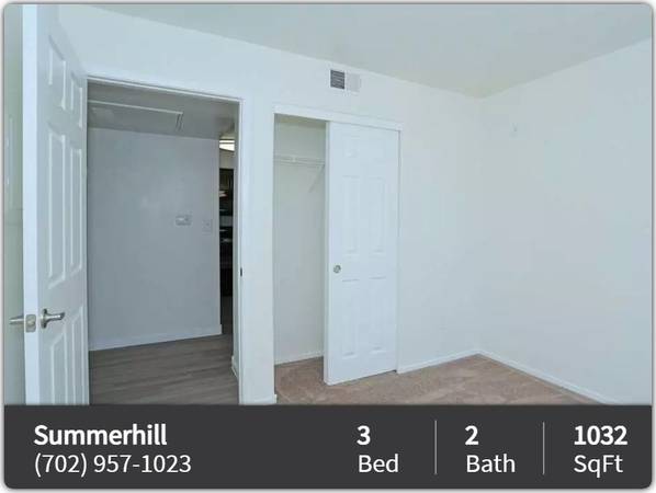 $1,504 / 3br - 1032ft2 - Make yourself at home in comfort and style! 3 Bed / 2 Bath 1032 SqFt (Las Vegas - Downtown Las Vegas)63907028016771122