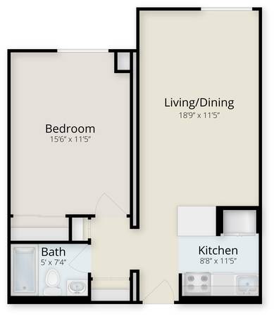 $3,345 / 1hab - 624ft2 - Hermoso apartamento de 1 habitación TODO INCLUIDO (Brookline)63699450192001120