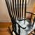 Acme Furniture Black Solid Wood Rocking Chair 2 thumbnail