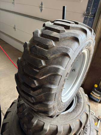 4 Carlisle compact tractor, utility tires and rims - $600 (Sioux Falls area)63437674075777123