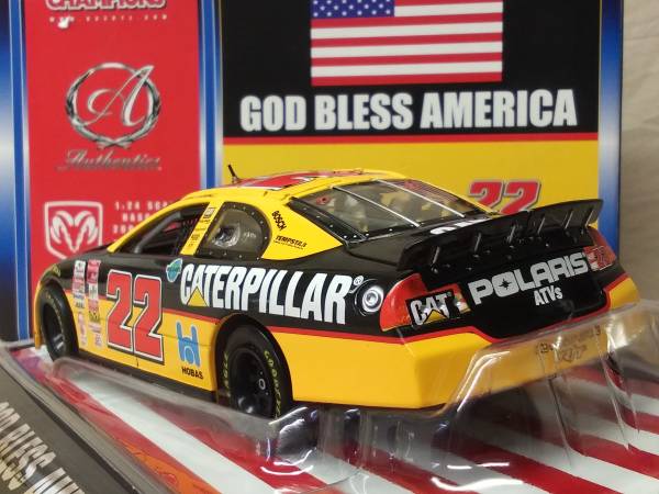 22 Ward Burton CAT 2001 Dodge Intrepid "God Bless America" Car/Display - $3062925989314051122