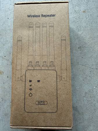Wireless Repeater, Extender for WiFi router! 1