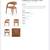 $450 EACH - Four (4x) Designer Dining Chairs in Sonoma Butterscotch 2 thumbnail