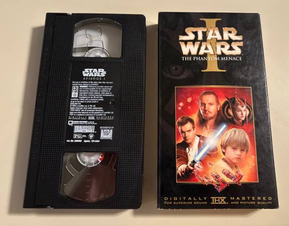 VHS-Star Wars—The Phantom Menace 1