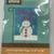 JOY PEACE LOVE Snowman 12.5" X 18" Garden Flag Blue NEW 2 thumbnail
