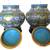 Pair of Chinese champlevé Cloisonné Ginger Jars with Lids 1 thumbnail