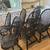 Yugoslavian 6 Black Windsor Quality Vintage Dining or Kitchen Chairs 1 thumbnail