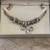 Multi charm silver necklace with stones - Pandora or Brighton like 1 thumbnail
