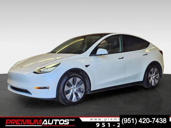 2022 Tesla Model Y Long Range SUV AWD All Wheel Drive Electric 1