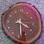 Walnut Wood Slab Live-Edge Wall Clock 1 thumbnail
