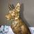 Antique Art Deco Bronze Cast German Shepherd Single Bookend 4 thumbnail