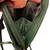 Vintage La Bagagerie Green Leather Handbag Made in France 10 thumbnail