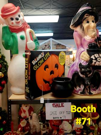 Halloween & Christmas Blowmolds 1