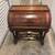 Antique walnut rolltop barrel desk 3 thumbnail