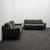 Can Deliver! Gray Two Piece Sofa Set Couch 1 thumbnail