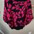 Sergio Valente Vintage Fuschia/Black/Patterned Sweater-Large 3 thumbnail