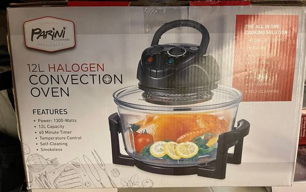 Parini Cookwear 12L Halogen Convection Oven 1300 Watts 1