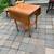 Walnut dropleaf vintage tea cart A184 2 thumbnail