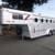 1998 4-Star 3-Horse Trailer Gooseneck Slant Load Dressing Room 1 thumbnail