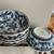 Vintage Utsuwa Japanese Blue and White Scallop Edge Bowl 6.5” (5 available) 2 thumbnail