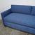 Custom Blue Sofa with Bench Seat 3 thumbnail