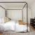 Modern 4-post bed frame 1 thumbnail