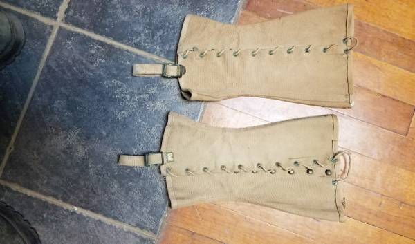 Authentic World War 1 & 2 leggings 1