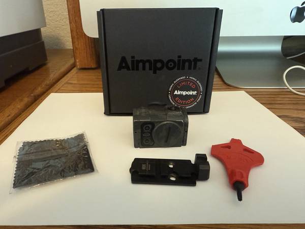 Aimpoint Acro P-2 Red Dot Sight with mounting Bracket 1