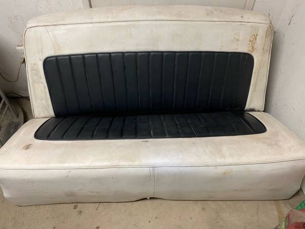 1950’s Ford Shoe Box Back Seat 1