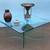 Mid century molded glass end table 2 thumbnail
