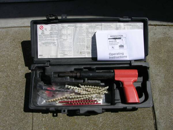 Powder Actuated Fastening Tool Kit 1