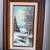 Vintage Winter Landscape Paintings by Reaves – Framed Pair (17.5”x11.5 2 thumbnail