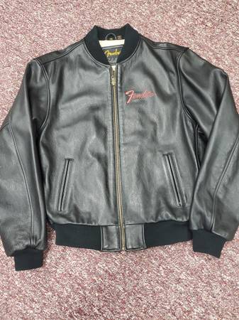 Leather Jacket (with Fender Musical Instrument Logo) 1