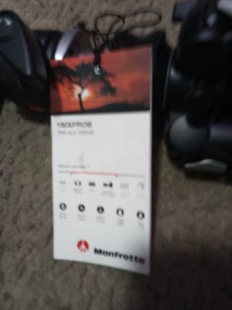 MANfrotto 190XPROB (PRO ALU Tripod) - $250 (Venice)63471347481473123
