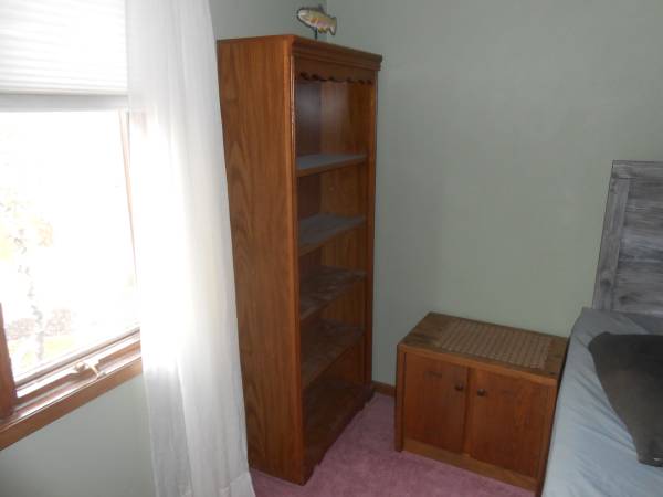 Oak Book Case with 5 shelves 1