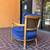 Vintage Round Wood Accent/ Lounge Chair 12 thumbnail