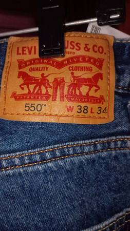 New Levi's 505 38x34 1