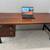 DAnish scandinavian Midcentury super large desk 5 thumbnail