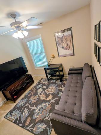 $268 / 3br - 1740ft2 - ▶ Habitación amueblada + oficina/despacho/estudio adicional + baño privado (RTP / Durham / Morrisville)63685979858307123