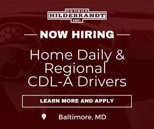 Hiring Immediately: CDL-A Drivers - Great Home Time! 1