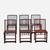 Vintage Scalloped White Lacquered Dining Table 5 thumbnail