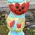 Vintage 33" Empire Pumpkin Head Scarecrow Blow Mold Blowmold Halloween 3 thumbnail