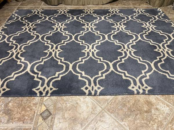 Pottery Barn Hand Tufted Wool Area Rug 1