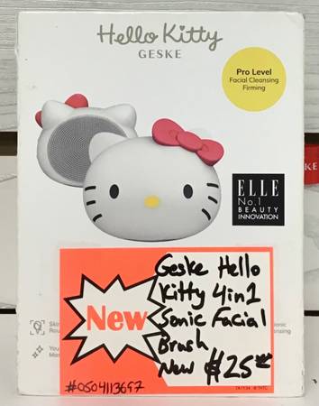 Geske Hello Kitty 4 in 1 Sonic Facial Brush New 1