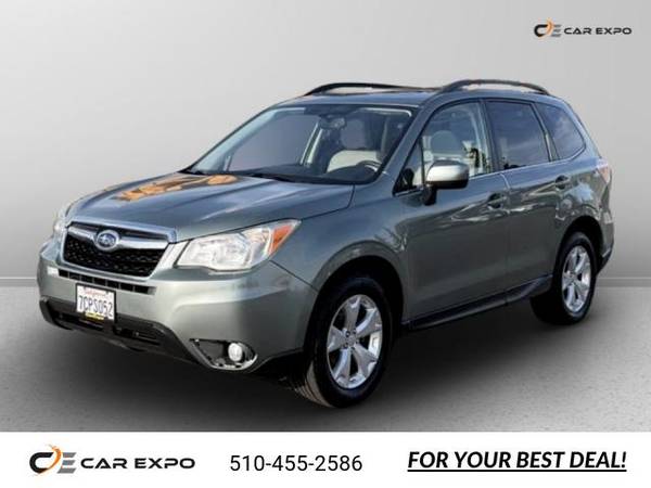 2014 Subaru Forester 2.5i Limited Sport Utility 4D suv Jasmine Green 1