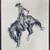 2 Frederic Remington Prints. Famous iconic western prints. Unframed 2 thumbnail