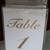 Celebrate It Table Number Tents 1-20 Gold on White - New in Box 1 thumbnail