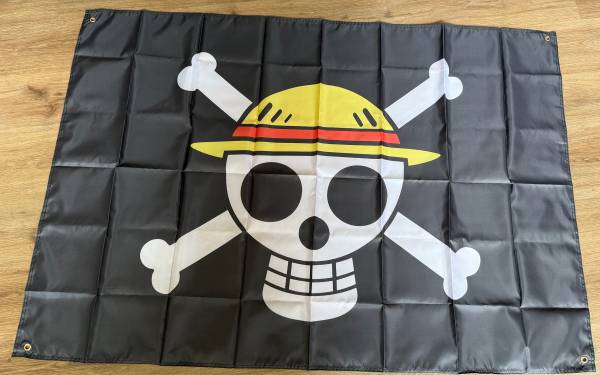 Straw hat, pirate flag 1